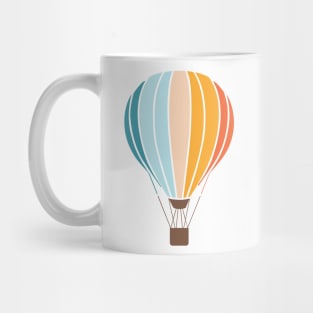 Traveling Retro Hotair Balloon Mug